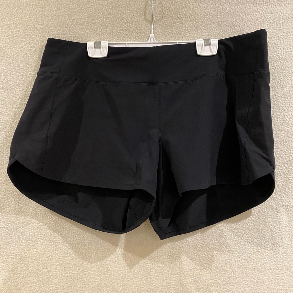 Speed Up Mid-Rise Short 4”, Size 14